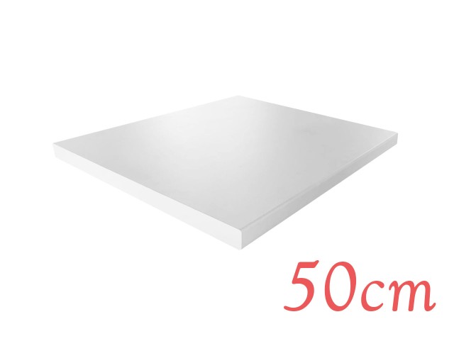 Blat atermic culoare Alb 50 cm
